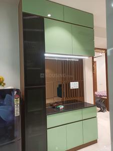 Kitchen Image of 1900 Sq.ft 3 BHK Apartment / Flat for rent in Ankur Sanidhya, Randesan Gandhinagar for Rs. 35000