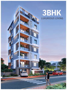 Image of 1600 Sq.ft 3 BHK Apartment / Flat for sale in Manish Nagar, Nagpur for Rs. 9000000
