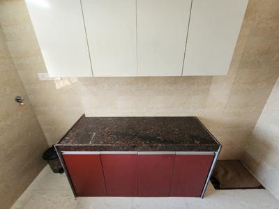 Kitchen Image of 780 Sq.ft 2 BHK Apartment / Flat for rent in Veena Serene Residential, Chembur Mumbai for Rs. 58000