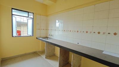 Kitchen Image of 650 Sq.ft 1 BHK Apartment / Flat for sale in Kalwa Thane for Rs. 5600000
