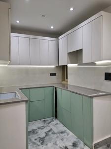 Kitchen Image of 900 Sq.ft 3 BHK Apartment / Flat for sale in Nangli Sakrawati New Delhi for Rs. 7500000