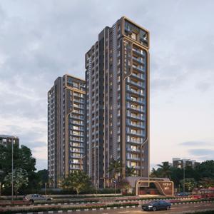 Image of 3075 Sq.ft 4 BHK Apartment / Flat for sale in Vesu, Surat for Rs. 19500000