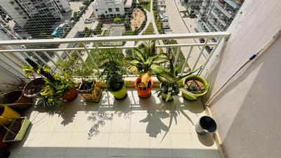 Balcony Image of 1372 Sq.ft 3 BHK Apartment / Flat for sale in Godrej Eden G And H, Chandkheda Ahmedabad for Rs. 7000000
