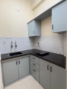 Kitchen Image of 350 Sq.ft 1 RK Builder Floor for rent in Scheme 78 Indore for Rs. 15000