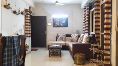 Living Room Image of 800 Sq.ft 2 BHK Apartment / Flat for sale in Supertech Livingston, Crossings Republik Ghaziabad for Rs. 7500000