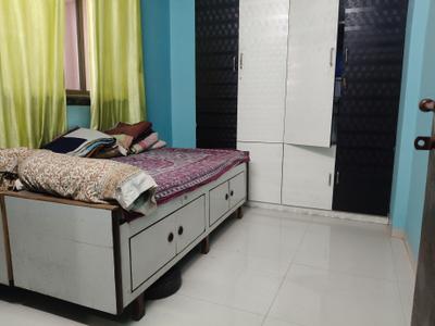 Bedroom Image of 700 Sq.ft 1 BHK Apartment / Flat for rent in Airoli Navi Mumbai for Rs. 27000