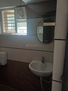 Bathroom Image of 200 Sq.ft 1 RK Builder Floor for rent in NRI Layout Bengaluru for Rs. 9200