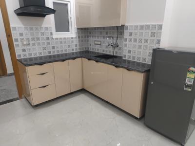 Kitchen Image of 800 Sq.ft 1 BHK Builder Floor for rent in Sector 14 Gurgaon for Rs. 35000