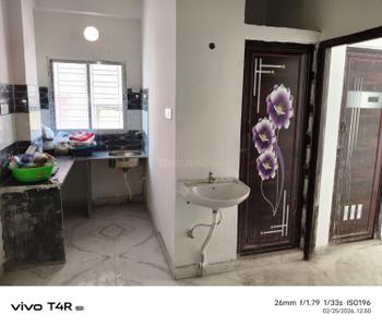 Kitchen Image of 700 Sq.ft 2 BHK Apartment / Flat for sale in Baguiati Kolkata for Rs. 3300000