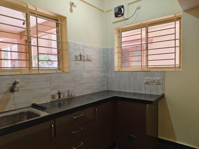 Kitchen Image of 1200 Sq.ft 2 BHK Builder Floor for rent in Brookefield Bengaluru for Rs. 32000