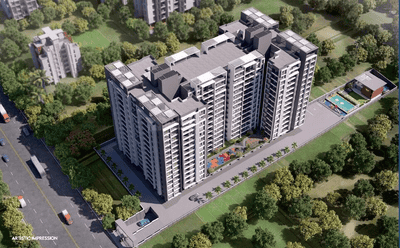 Image of 1013 Sq.ft 2 BHK Apartment / Flat for sale in Shree Nivasa Elevia Phase II, Mundhwa, Pune for Rs. 7000000