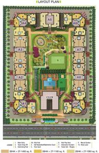 Image of 1050 Sq.ft 2 BHK Apartment / Flat for sale in Radhey Casa Greens 1, Noida Extension, Greater Noida for Rs. 9250000