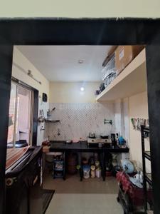 Kitchen Image of 640 Sq.ft 1 BHK Apartment / Flat for sale in Space Chandra Darshan Hill View, Karanjade Navi Mumbai for Rs. 4500000