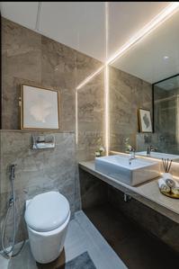 Bathroom Image of 698 Sq.ft 2 BHK Apartment / Flat for sale in Dosti Mezzo 22, Sion Mumbai for Rs. 26500000