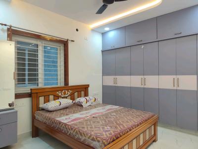 Bedroom Image of 1800 Sq.ft 3 BHK Apartment / Flat for rent in Madhapur Hyderabad for Rs. 63000