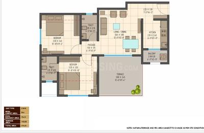 Image of 690 Sq.ft 1 BHK Apartment / Flat for sale in Ahuja Prasadam, Ambernath East, Ambernath for Rs. 3490000