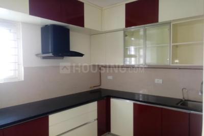Kitchen Image of 1595 Sq.ft 3 BHK Apartment / Flat for sale in Alekhya Palm Woods, Financial District Hyderabad for Rs. 19000000
