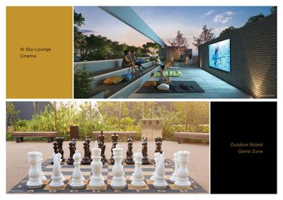 Image of 1280 Sq.ft 3 BHK Apartment / Flat for sale in Krisala 41 Zillenia, Punawale, Pune for Rs. 7800000