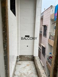Balcony Image of 500 Sq.ft 2 BHK Builder Floor for sale in Tri Nagar New Delhi for Rs. 3800000