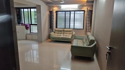 Living Room Image of 1160 Sq.ft 2 BHK Apartment / Flat for sale in Pal Gam Surat for Rs. 4500000