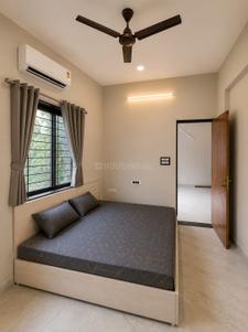 Bedroom Image of 250 Sq.ft 1 RK Builder Floor for rent in Vijay Nagar Indore for Rs. 13000