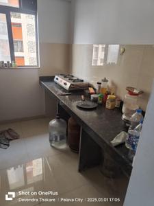 Kitchen Image of 880 Sq.ft 1 BHK Apartment / Flat for sale in Palava Phase 2 Thane for Rs. 3200000