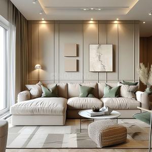 Hall Image of 1268 Sq.ft 3 BHK Apartment / Flat for sale in Raymond The Address By GS Tower 4, Sion Mumbai for Rs. 44500000