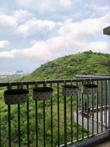 Living Room Image of 614 Sq.ft 1 BHK Apartment / Flat for sale in Godrej Hillside 1, Mahalunge Pune for Rs. 5600000