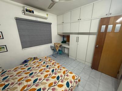 Bedroom Image of 1150 Sq.ft 3 BHK Apartment / Flat for rent in Jodhpur Ahmedabad for Rs. 45000