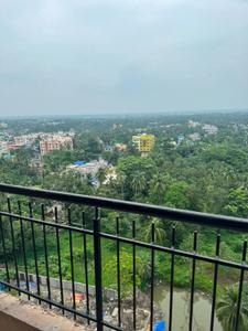 Balcony Image of 966 Sq.ft 3 BHK Apartment / Flat for sale in Siddha Happyville , Rajarhat Kolkata for Rs. 8000000