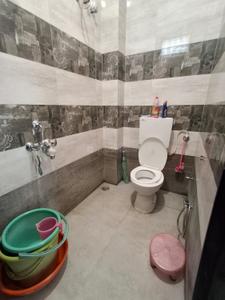 Bathroom Image of 600 Sq.ft 1 RK Apartment / Flat for rent in Rajendra Nagar Indore for Rs. 3000