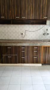 Kitchen Image of 1875 Sq.ft 3 BHK Apartment / Flat for rent in Rohtas Plumeria Homes, Gomti Nagar Lucknow for Rs. 30000