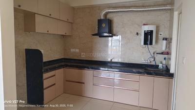 Kitchen Image of 1370 Sq.ft 2 BHK Apartment / Flat for rent in DSR RR Avenues, Yelahanka New Town Bengaluru for Rs. 40000