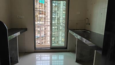 Kitchen Image of 695 Sq.ft 1 BHK Apartment / Flat for sale in Gajra Bhoomi Gardenia, Kalamboli Navi Mumbai for Rs. 5400000