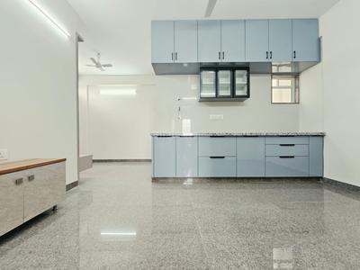 Kitchen Image of 700 Sq.ft 1 BHK Builder Floor for rent in Indira Nagar Bengaluru for Rs. 40000