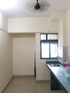 Kitchen Image of 520 Sq.ft 1 BHK Apartment / Flat for rent in Raunak Bliss, Kasarvadavali Thane for Rs. 19500