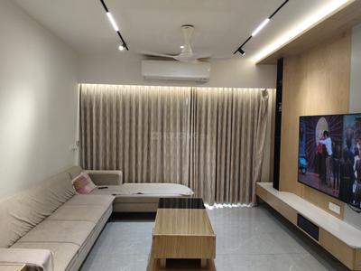 Living Room Image of 3475 Sq.ft 4 BHK Apartment / Flat for rent in Nysa Essence 51, Ghatlodiya Ahmedabad for Rs. 70000