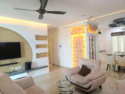 Living Room Image of 1985 Sq.ft 3 BHK Apartment / Flat for rent in Phoenix One Bangalore West, Rajajinagar Bengaluru for Rs. 200000