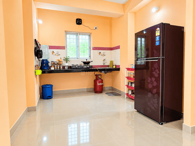 Kitchen Image of 1400 Sq.ft 3 BHK Apartment / Flat for sale in Kahilipara Guwahati for Rs. 5500000