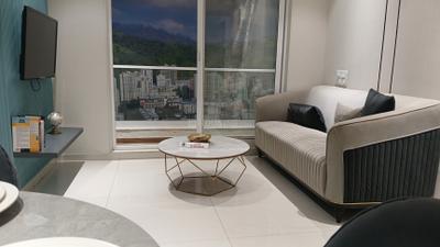Living Room Image of 650 Sq.ft 1 BHK Apartment / Flat for sale in Ashar Pulse, Thane West Thane for Rs. 9500000