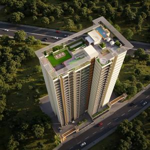 Image of 662 Sq.ft 1 BHK Apartment / Flat for sale in Chhaya Central Greens, Kalyan East, Kalyan for Rs. 4300000