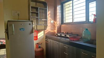Kitchen Image of 555 Sq.ft 1 BHK Apartment / Flat for sale in Kharghar Navi Mumbai for Rs. 4500000