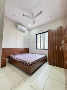 Bedroom Image of 400 Sq.ft 1 BHK Builder Floor for rent in Mahalakshmi Nagar Indore for Rs. 14500