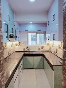 Kitchen Image of 1450 Sq.ft 3 BHK Apartment / Flat for rent in Omaxe The Palace, Gomti Nagar Lucknow for Rs. 55000