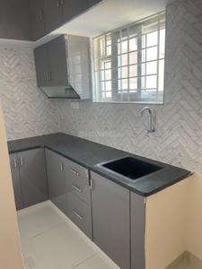 Kitchen Image of 500 Sq.ft 1 BHK Builder Floor for rent in HSR Layout Bengaluru for Rs. 24500