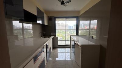 Kitchen Image of 1440 Sq.ft 3 BHK Apartment / Flat for rent in Experio Platinum Elysium, Nerul Navi Mumbai for Rs. 90000