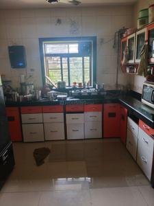 Kitchen Image of 900 Sq.ft 2 BHK Apartment / Flat for rent in Thane West Thane for Rs. 48000