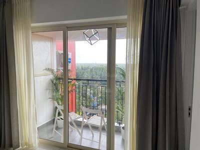 Balcony Image of 1420 Sq.ft 3 BHK Apartment / Flat for rent in PVS Emerald, Pokkunnu Kozhikode for Rs. 49000