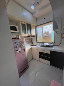 Kitchen Image of 430 Sq.ft 1 BHK Apartment / Flat for sale in Parsh Galaxy, Malad West Mumbai for Rs. 9700000