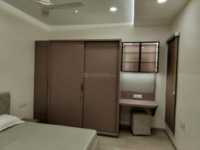 Bedroom Image of 3300 Sq.ft 4 BHK Villa for rent in ICG Golconda, Tigaria Badshah Indore for Rs. 50000